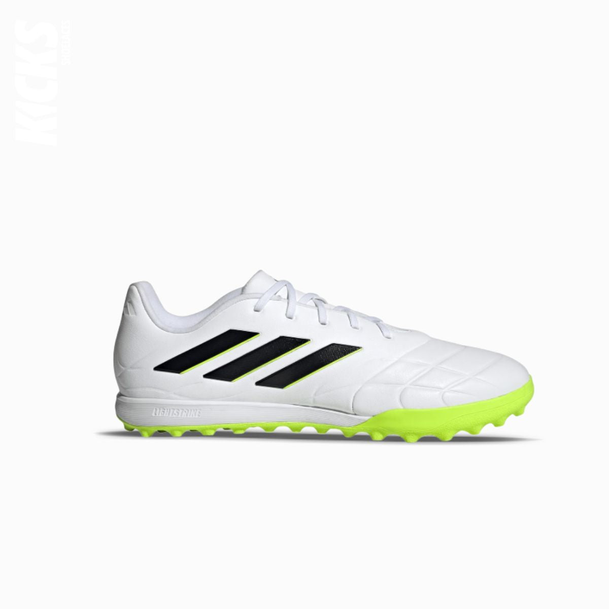 Adidas Copa Pure replacement laces for soccer cleats and astro turf shoes by Kicks Shoelaces