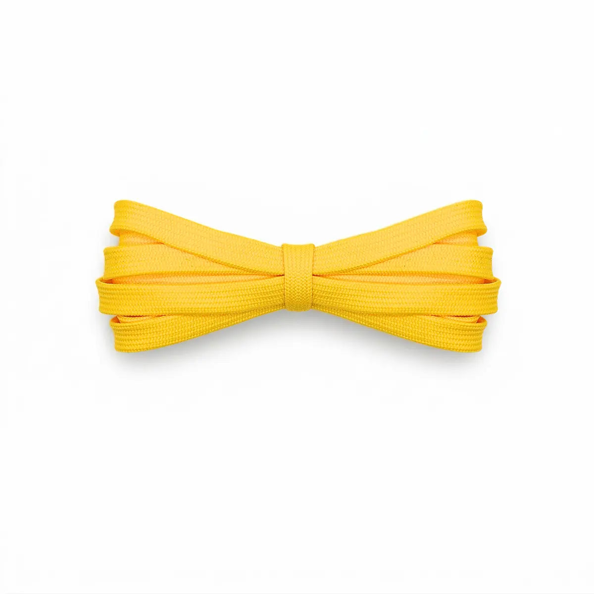 Golden yellow replacement laces for Adidas Duramo SL shoes by Kicks Shoelaces