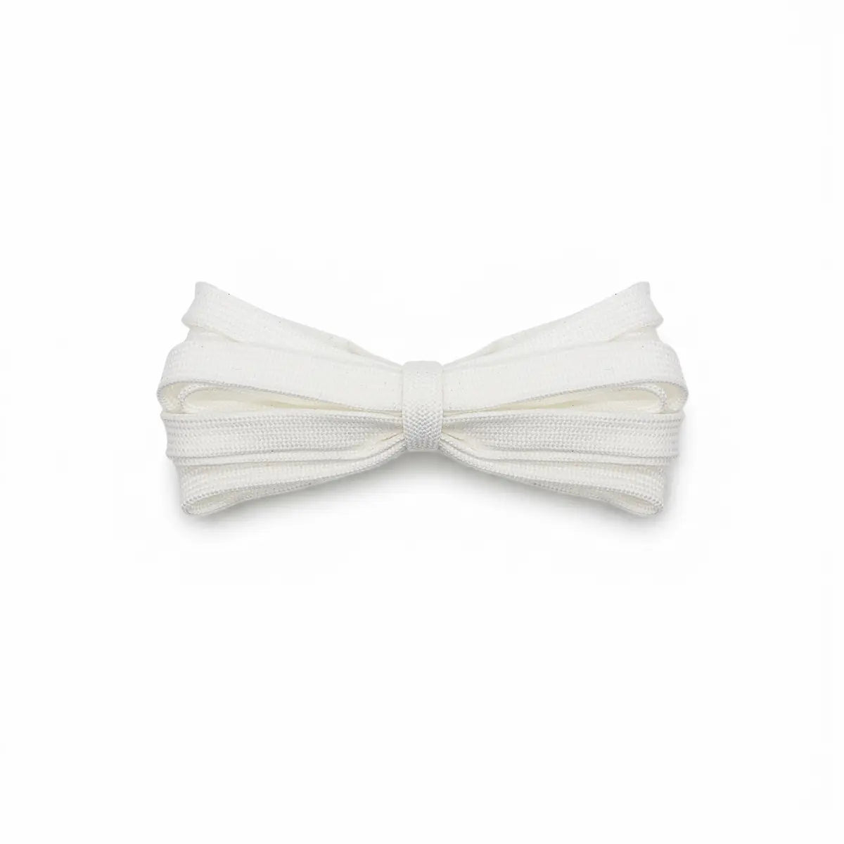 White replacement laces for Adidas Forum-Bold running shoes by Kicks Shoelaces