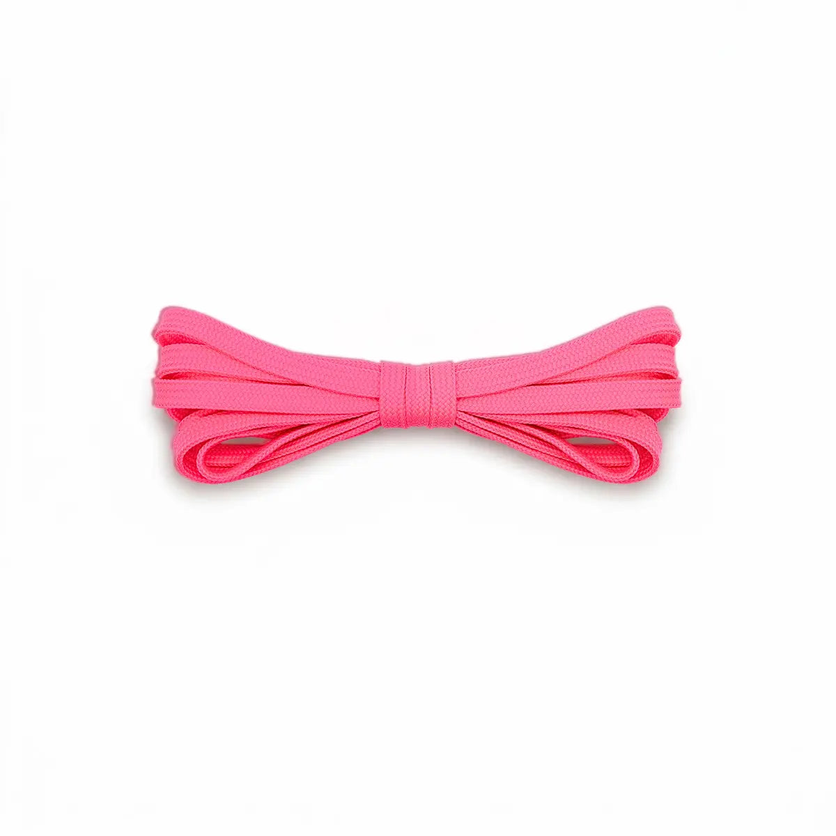Hot pink replacement laces for Adidas Predator 1 soccer cleats by Kicks Shoelaces.