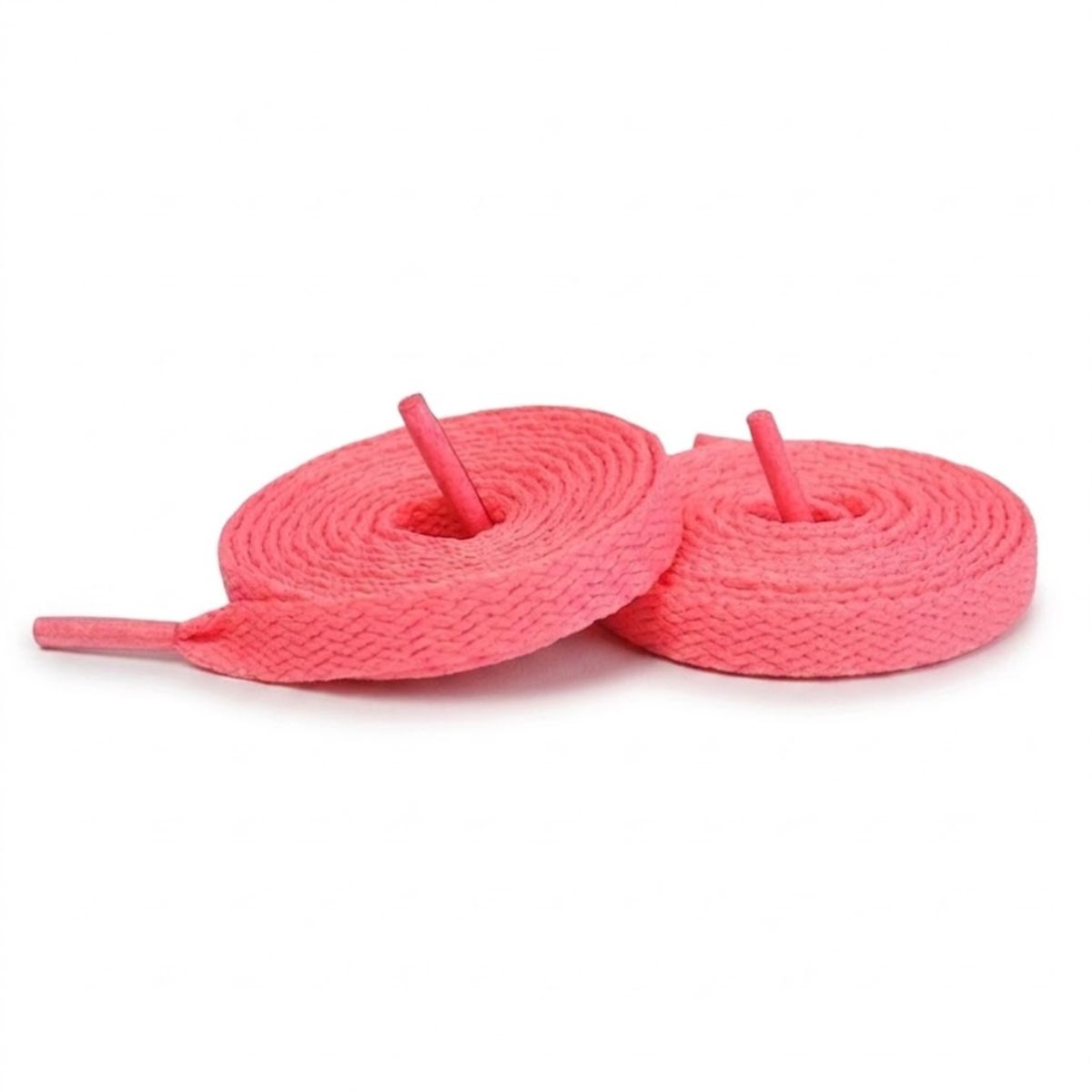 Adidas Superstar with watermelon red shoelaces for shoes, sneakers, and trainers by Kicks Shoelaces.