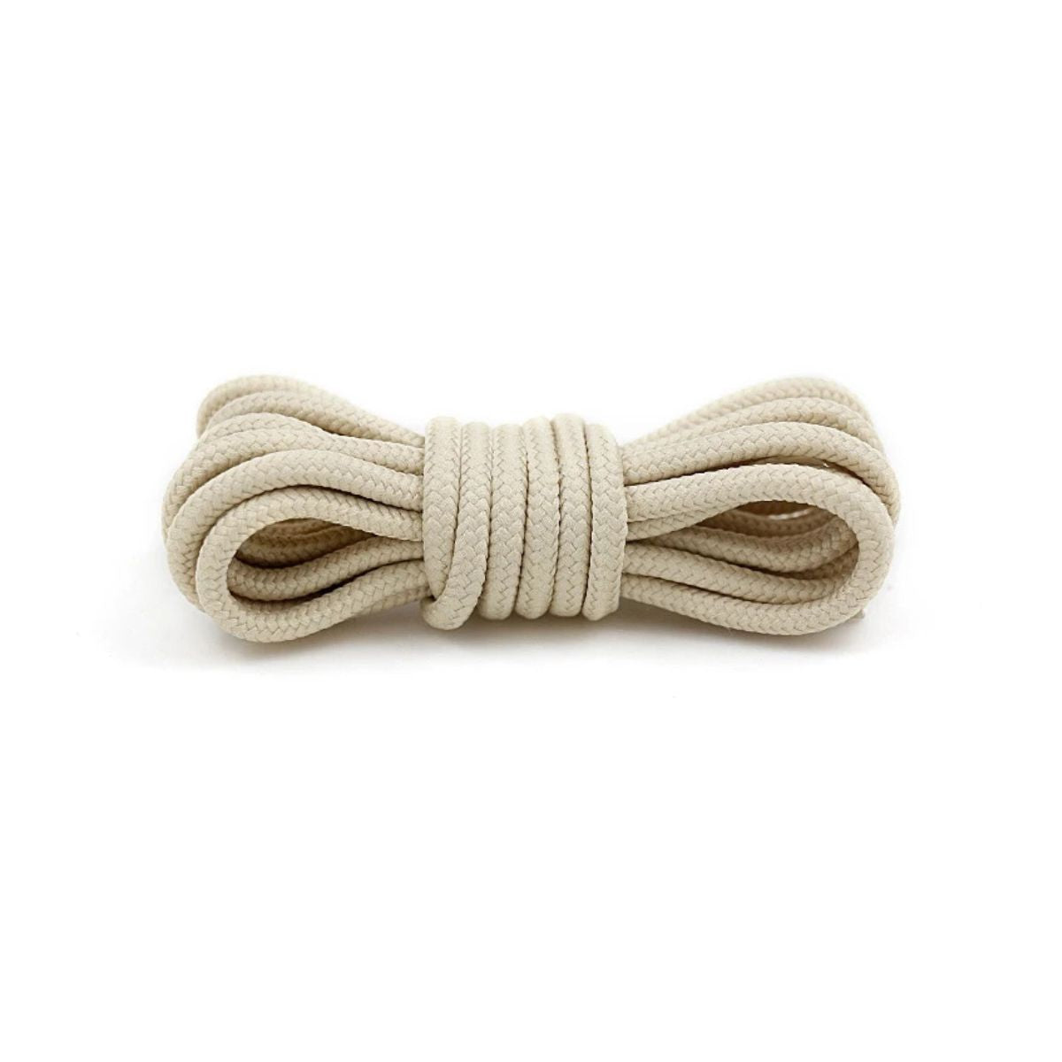 Beige replacement laces for Nike Air Max 95 sneakers, round shoelaces by Kicks Shoelaces