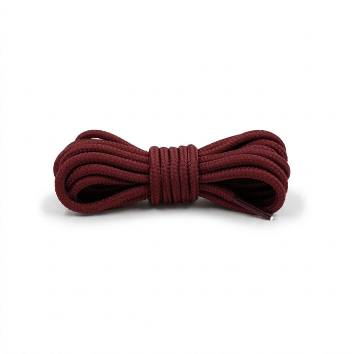 Dark red replacement round shoelaces for Nike Air Max 97 shoes and sneakers