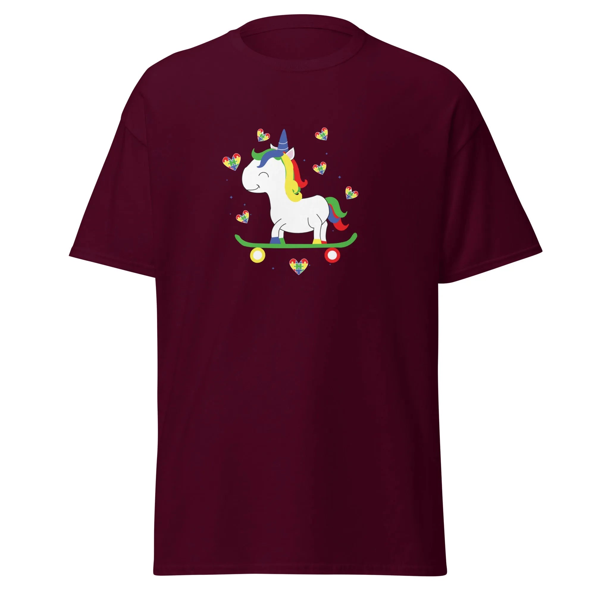 Autism Unicorn Mens Custom T Shirt - Kicks Shoelaces