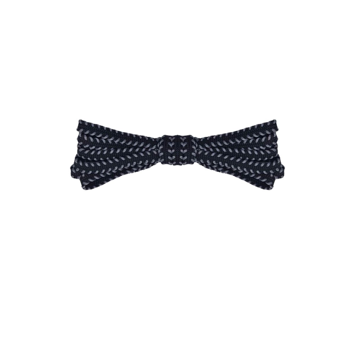 Black and grey sawtooth shoelaces for seakers like adidas gazelle and elite running shoes