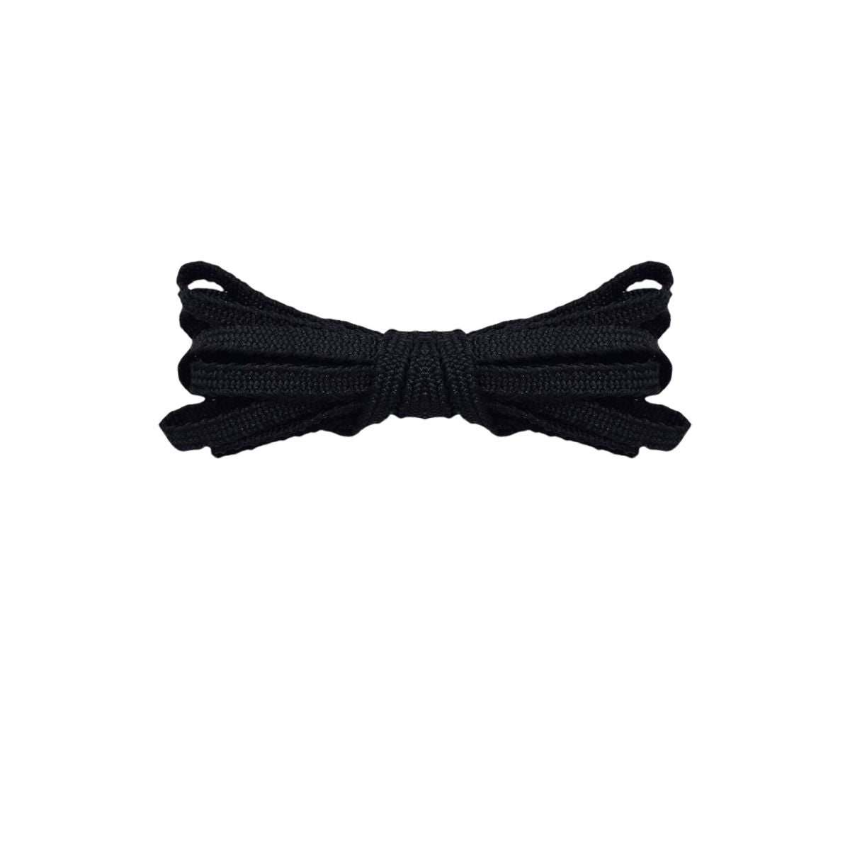 Black sawtooth laces for Nike Zoom Vaporfly Hyper Violet running shoes by Kicks Shoelaces