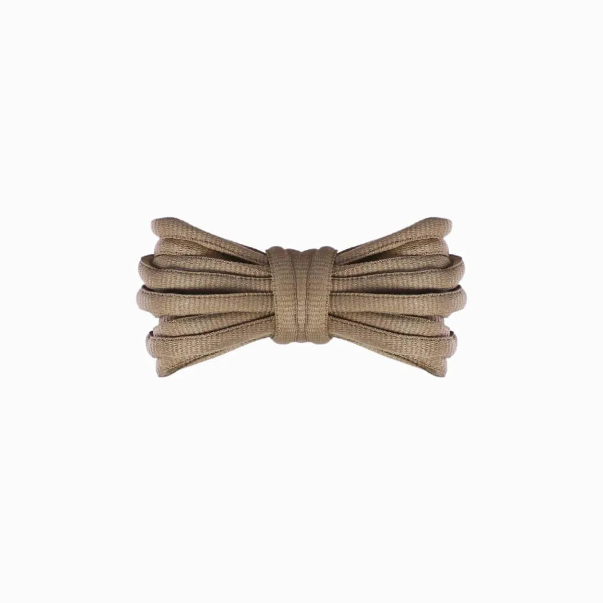 Brown Asics Gel Contend 9 replacement laces, oval laces by Kicks Shoelaces.