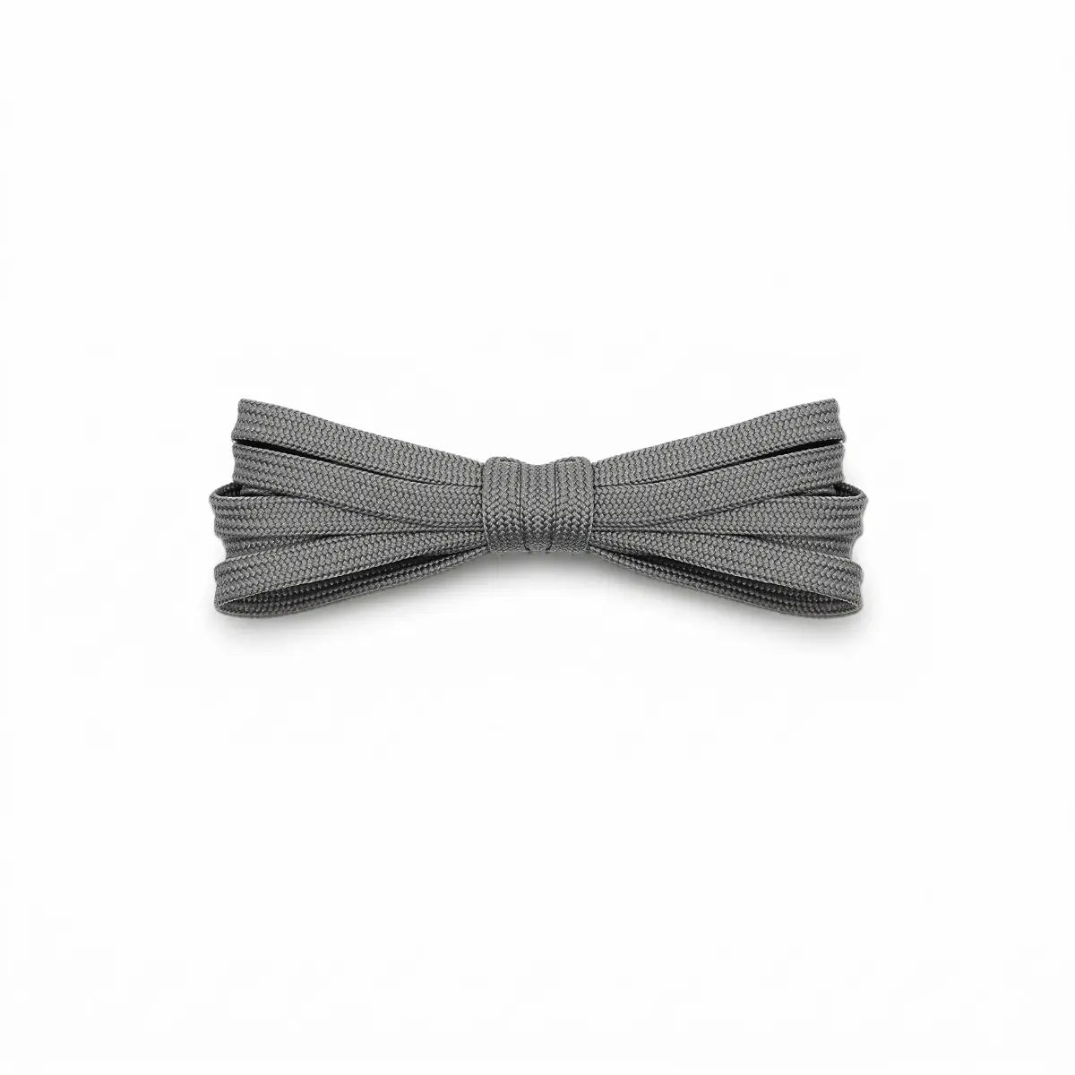 Dark grey replacement laces for running shoes, soccer cleats, and lifestyle sneakers by Kicks Shoelaces