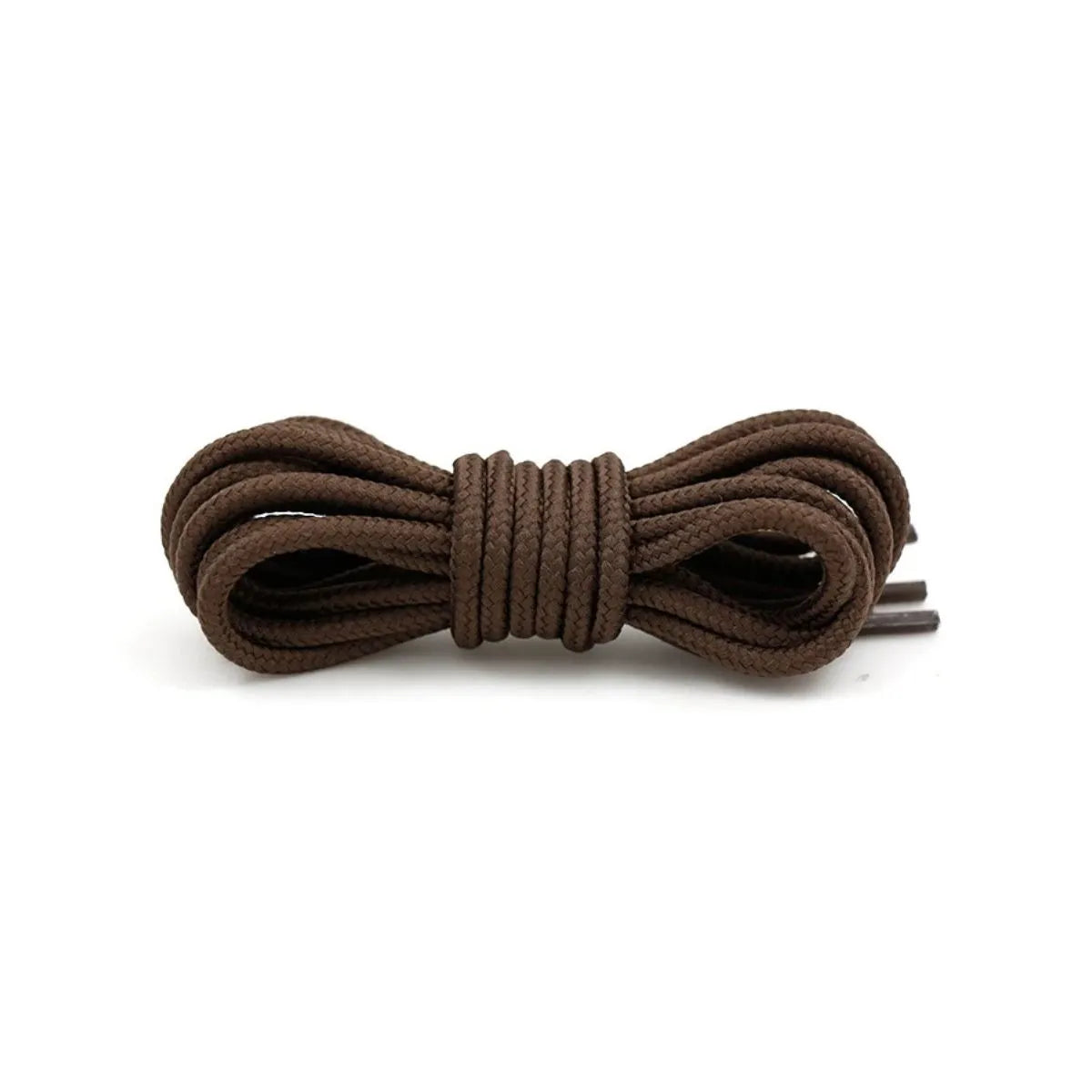 Brown replacement laces for Jordan 12 basketball shoes, round shoelaces by Kicks Shoelaces