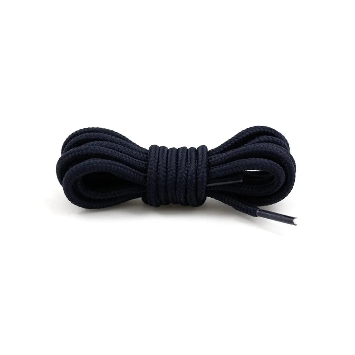 Dark blue replacement laces for Jordan 12 basketball shoes, round shoelaces by Kicks Shoelaces