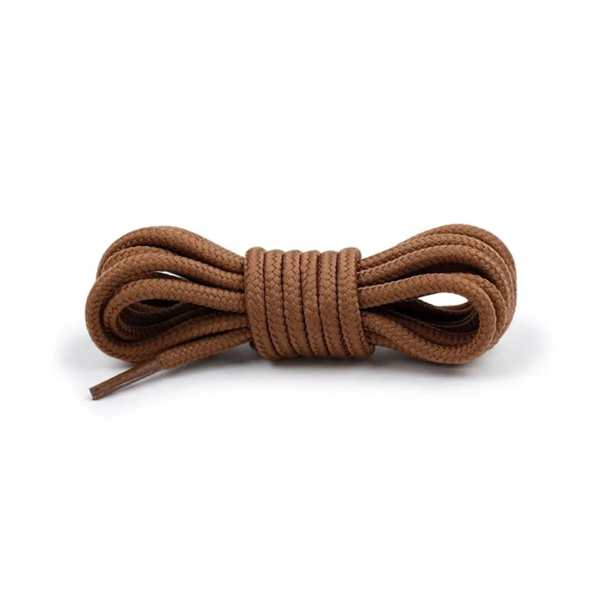 Golden brown replacement laces for Jordan 12 basketball shoes, round shoelaces by Kicks Shoelaces