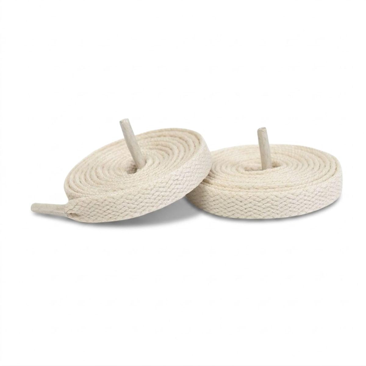 Beige replacement laces for Nike Air Jordan 3 sneakers by Kicks Shoelaces
