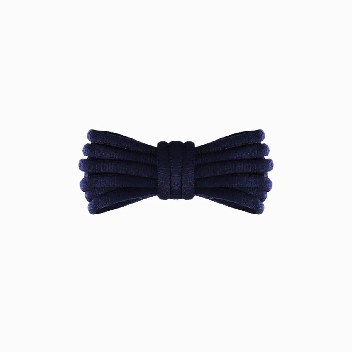 Navy blue Nike Vapor 12 tennis shoe replacement laces, oval laces by Kicks Shoelaces.