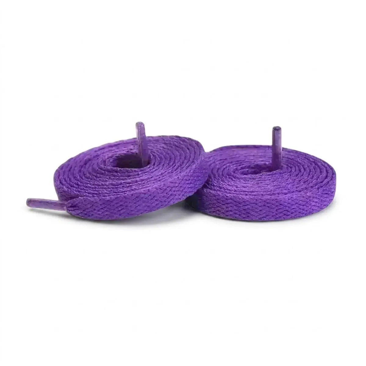 Purple replacement laces for Nike Air Force 1 sneakers by Kicks Shoelaces