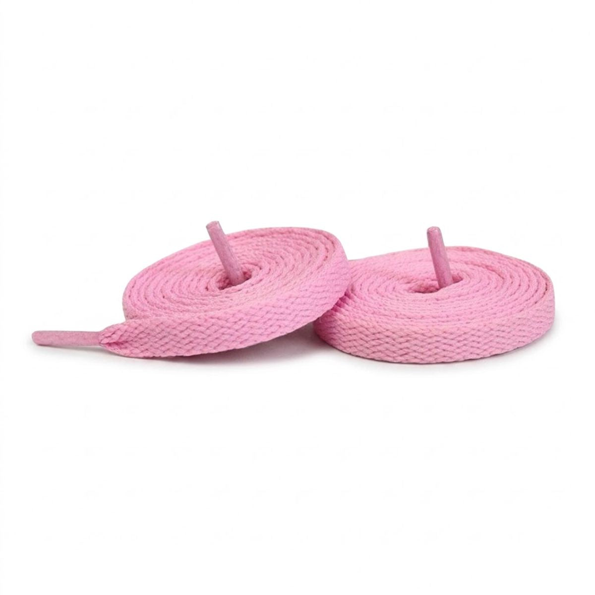 Pink replacement laces for Nike Air Force 1 sneakers by Kicks Shoelaces