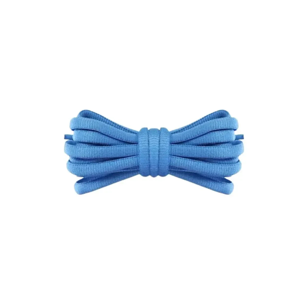 Sky blue replacement thick oval shoelaces shoes and sneakers