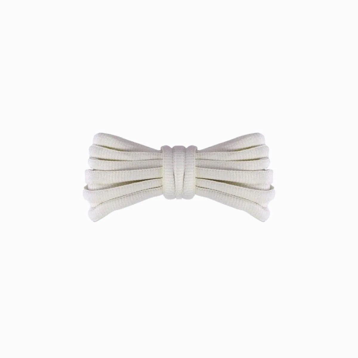 Off white Nike Shox R4 replacement laces, oval laces by Kicks Shoelaces.