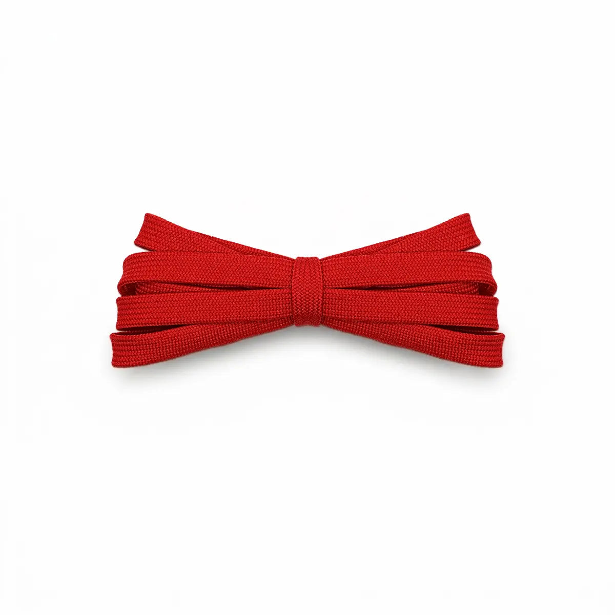 Red Jordan 1 replacement laces, premium flat shoelaces designed for a stylish fit and authentic look by Kicks Shoelaces.