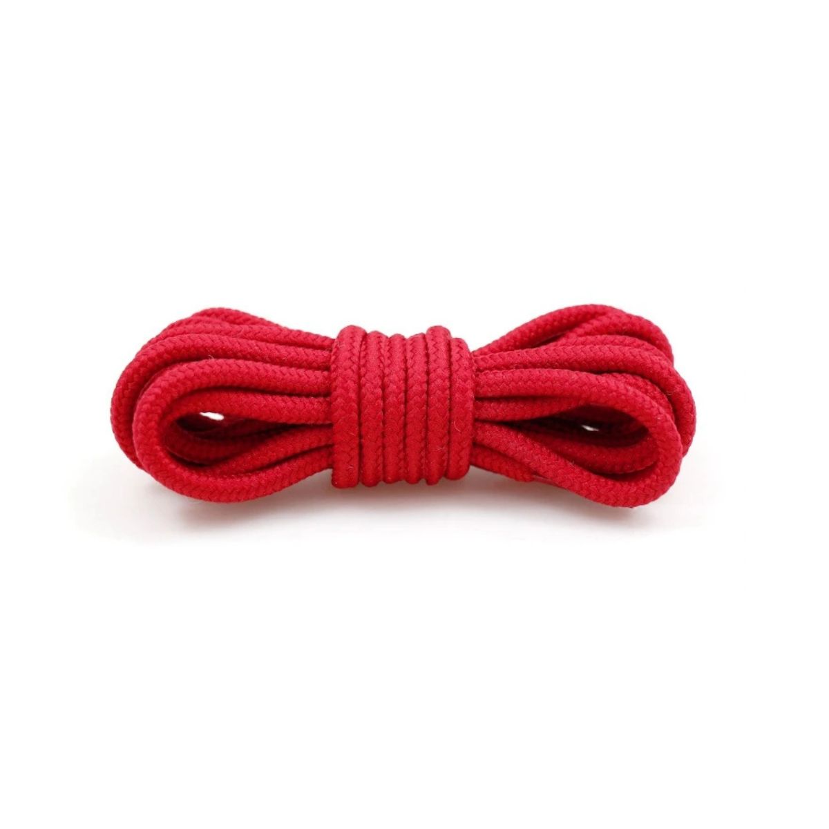 Red round shoestrings for sneakers, replacement laces by Kicks Shoelaces