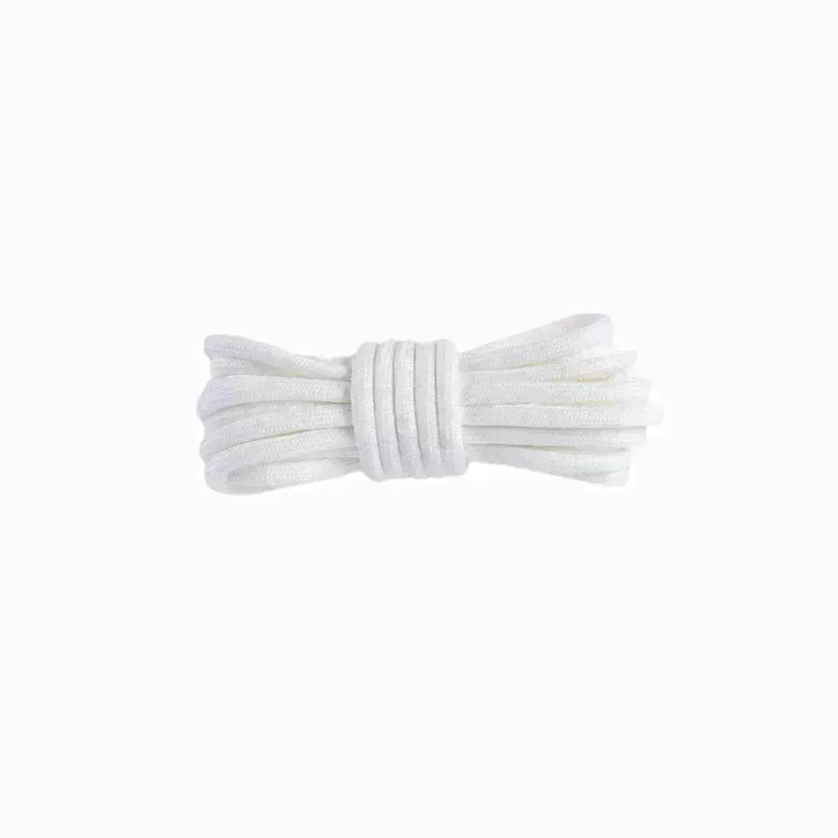 Off white replacement rope laces for Yeezy 350 Onyx sneakers by Kicks Shoelaces.