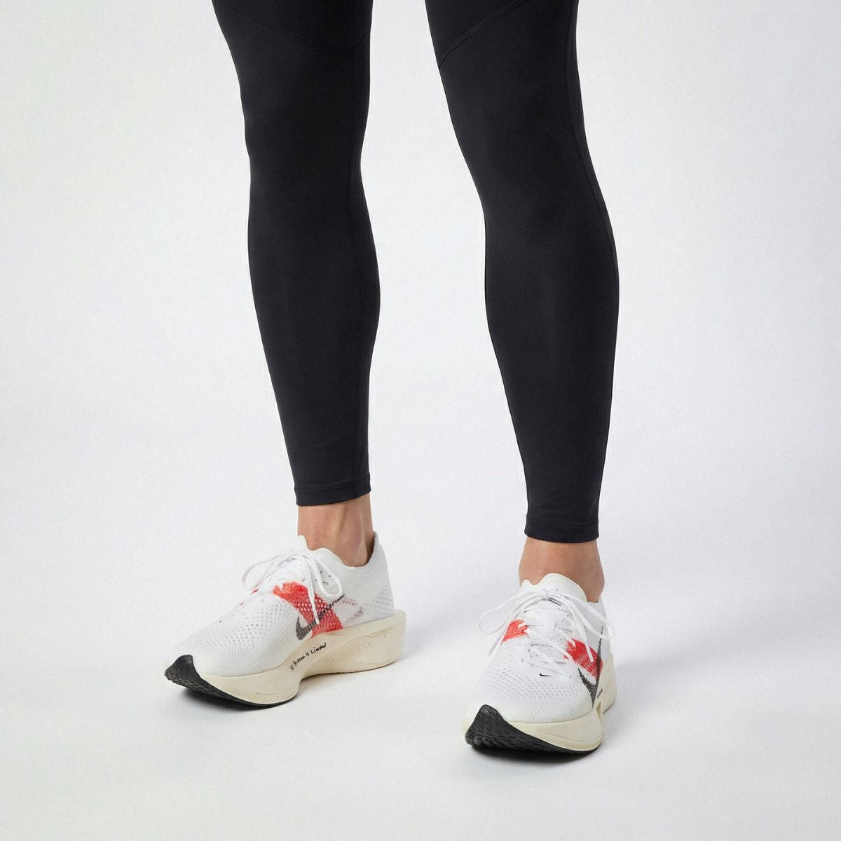 Replacement sawtooth shoe laces for Nike Vaporfly 3 running shoes by Kicks Shoelaces