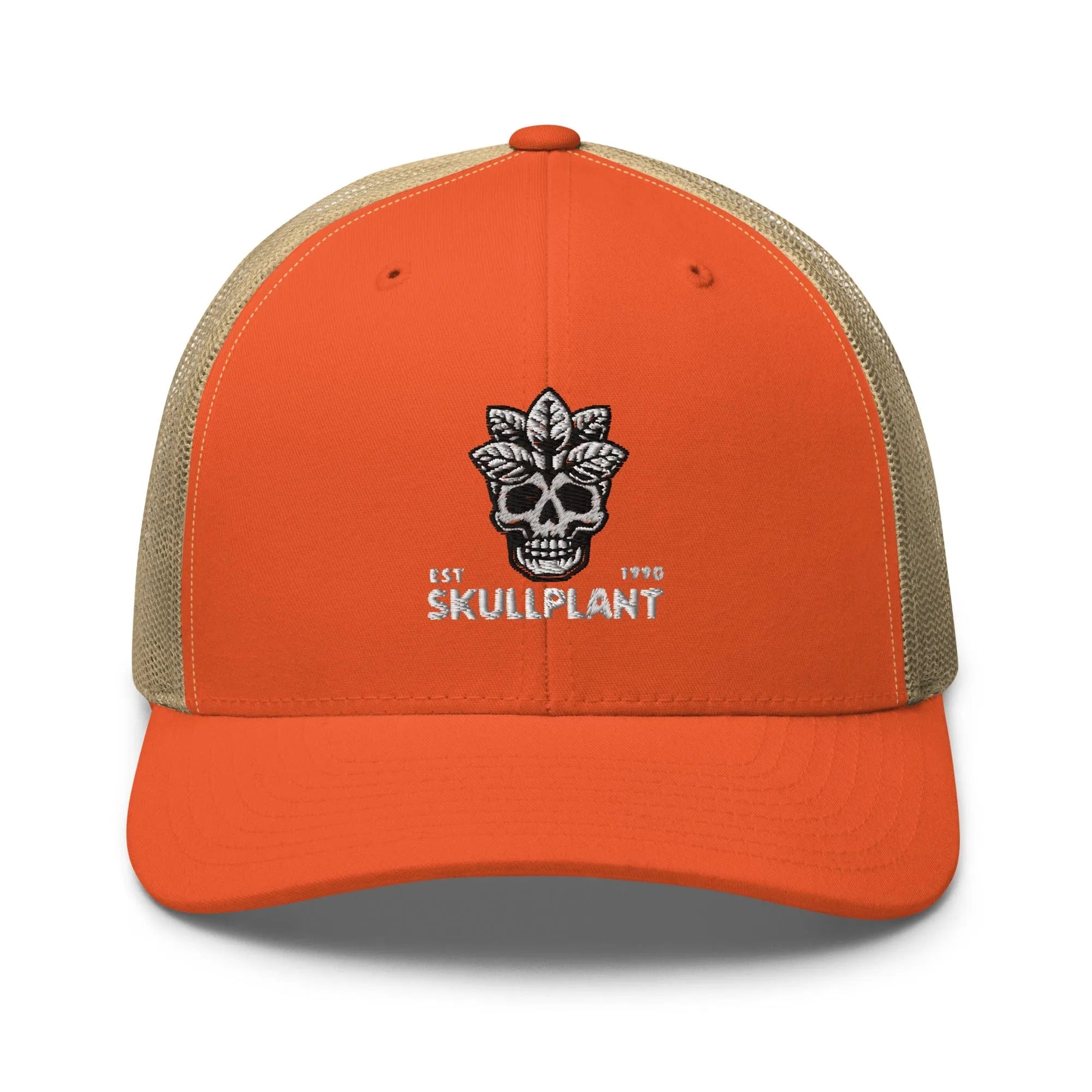 Skull Plant Trucker Hat