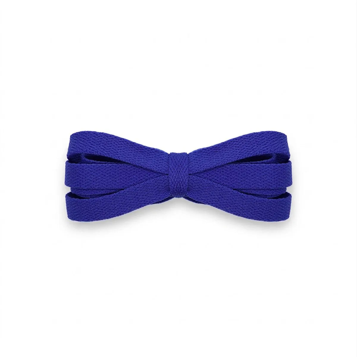 Royal blue 12mm fat laces for sneakers by Kicks Shoelaces