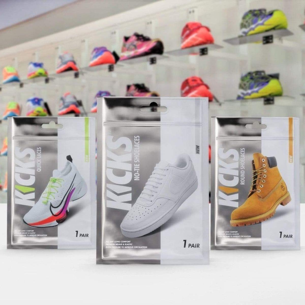 Kicks-elastic-laces