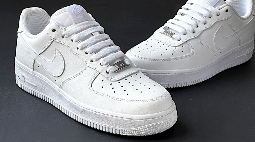 How to Lace Your Air Force 1s | Straight Bar Lacing