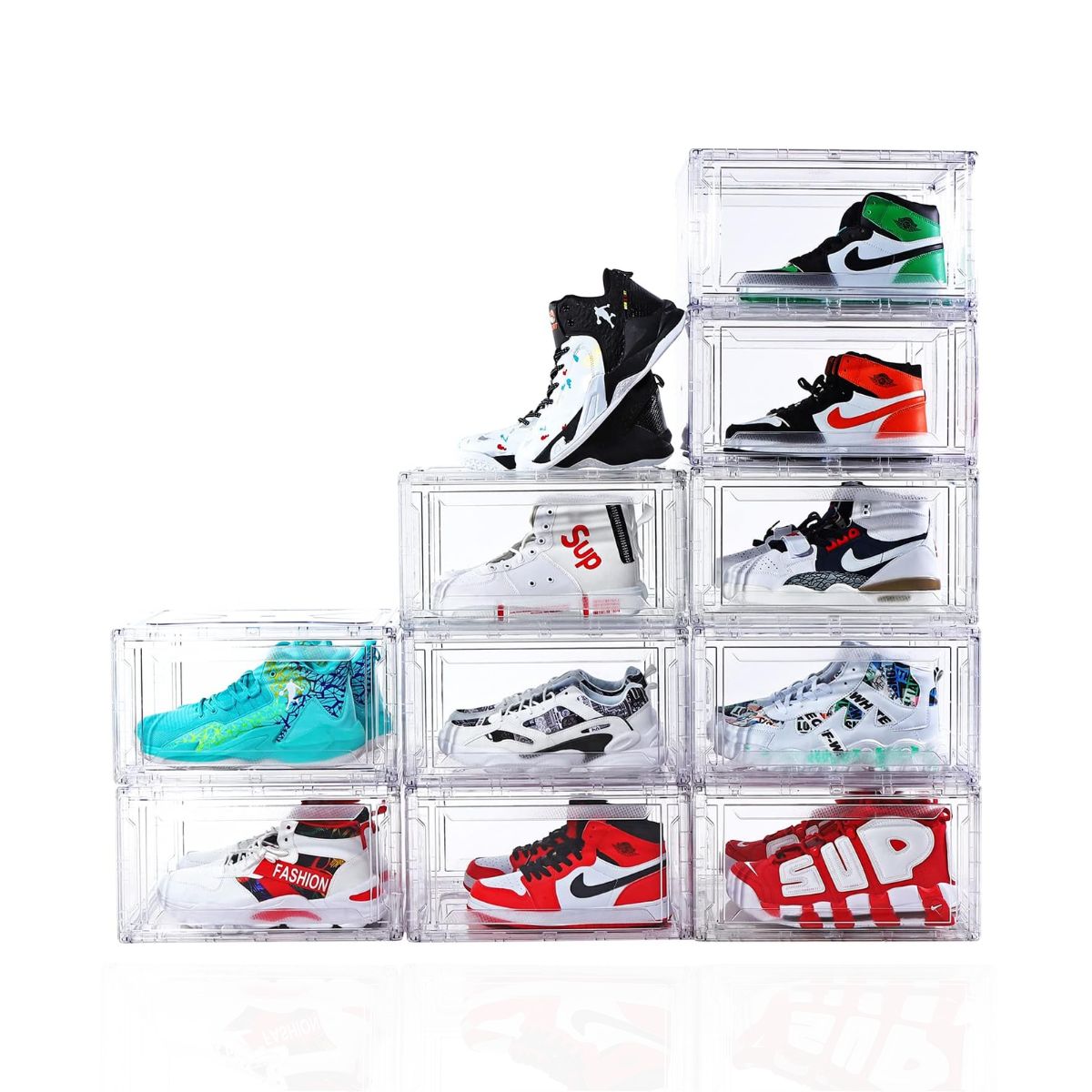 10 Shoe Display Cases