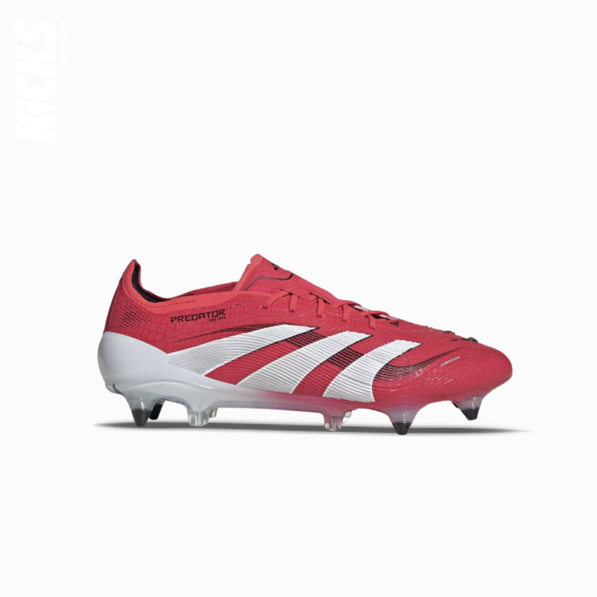Replacement laces for Adidas Predator Elite soccer cleats and astro turf shoes by Kicks Shoelaces