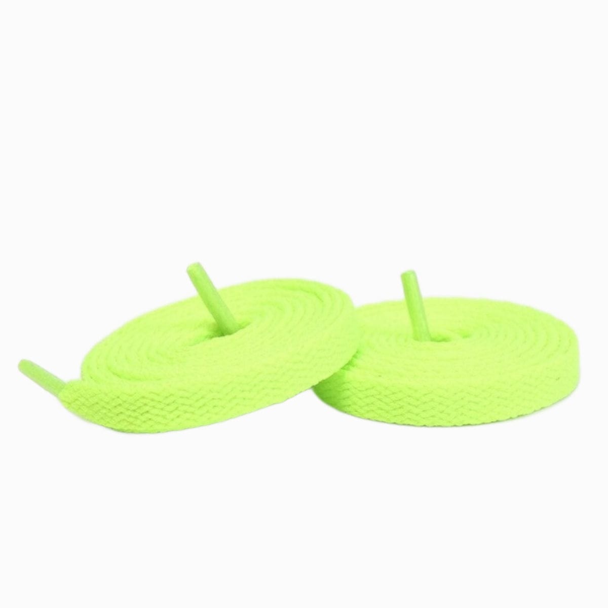 Fluorescent Green Replacement Laces for Adidas Continental 80 Sneakers by Kicks Shoelaces