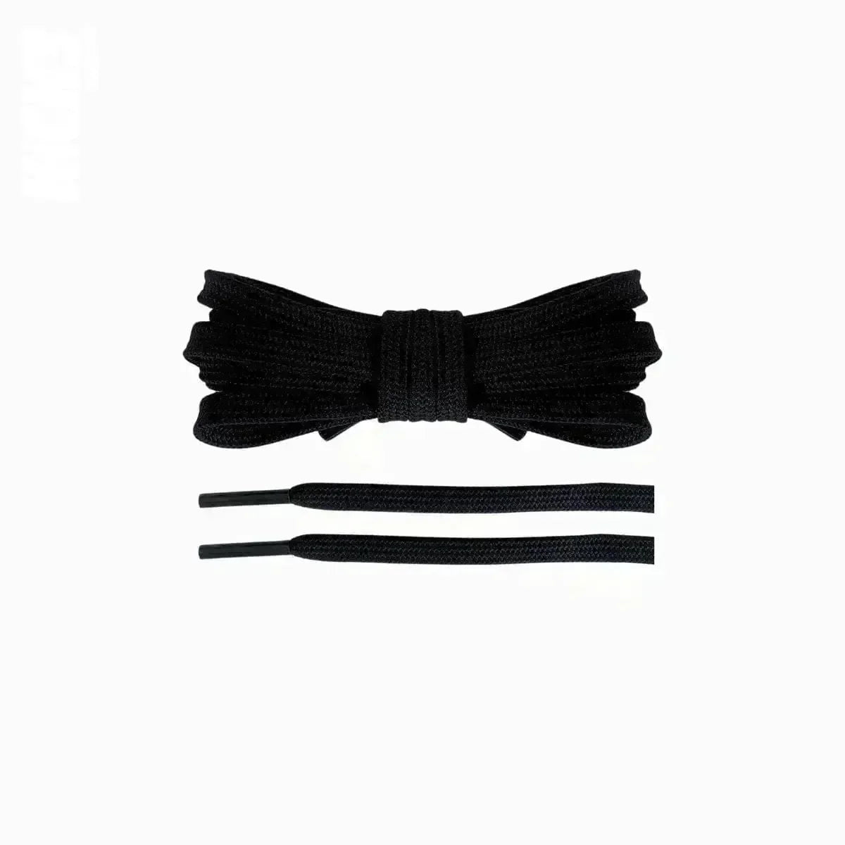 Black replacement laces for Asics Dynablast 5 running shoes by Kicks Shoelaces.