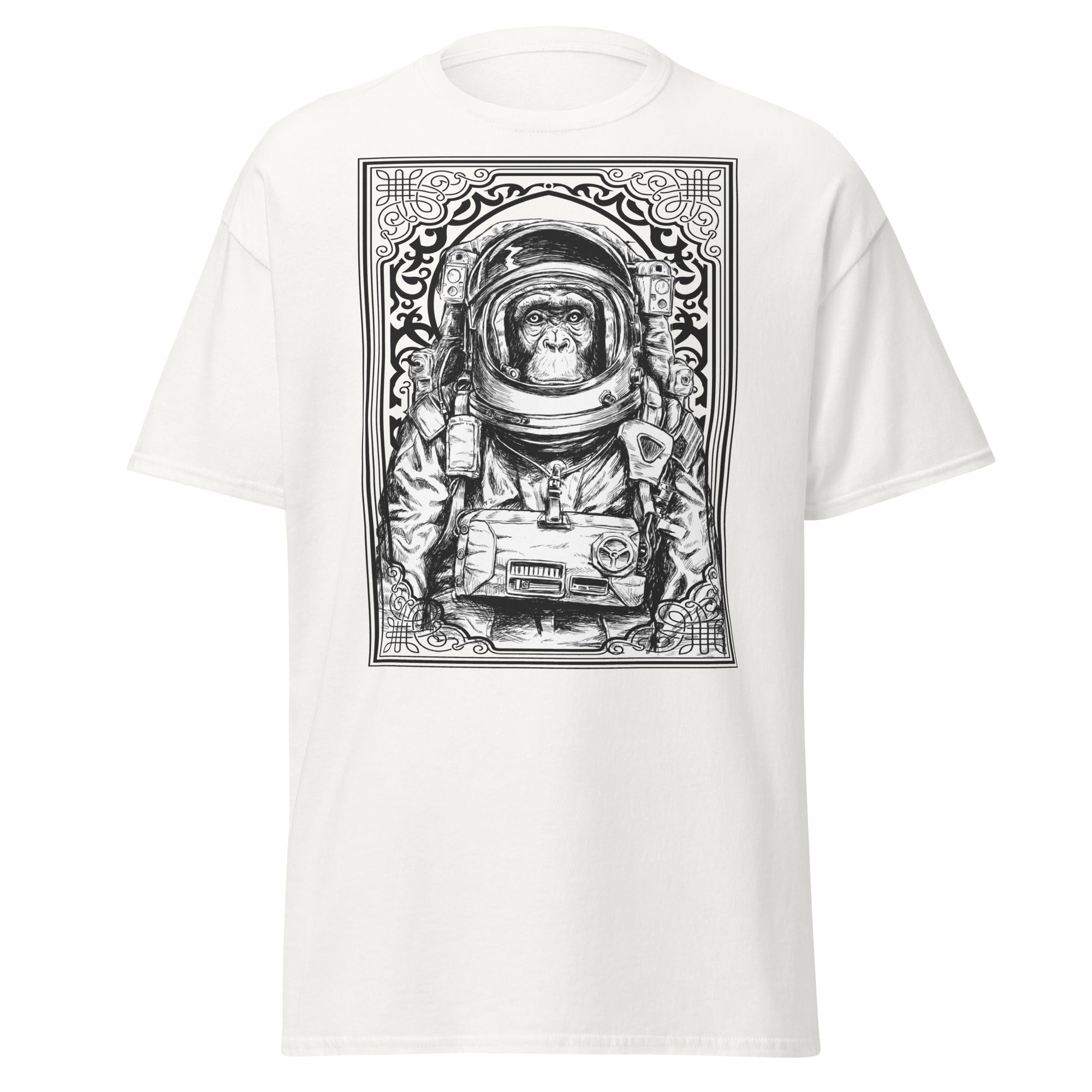 Astrochimp Mens Graphic Space Tee - Kicks Shoelaces