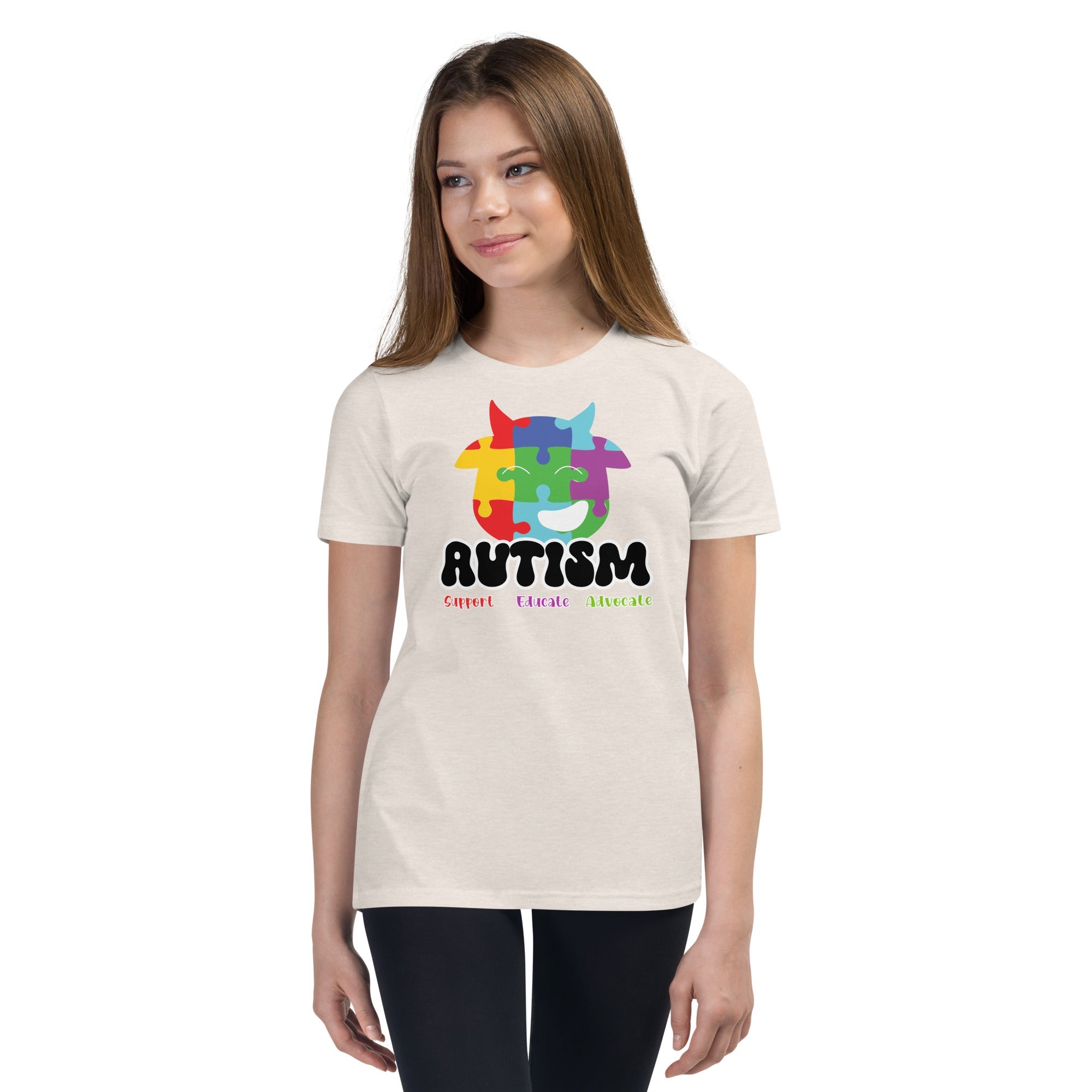 Autism Advocate Youth Graphic Tees - Kicks Shoelaces