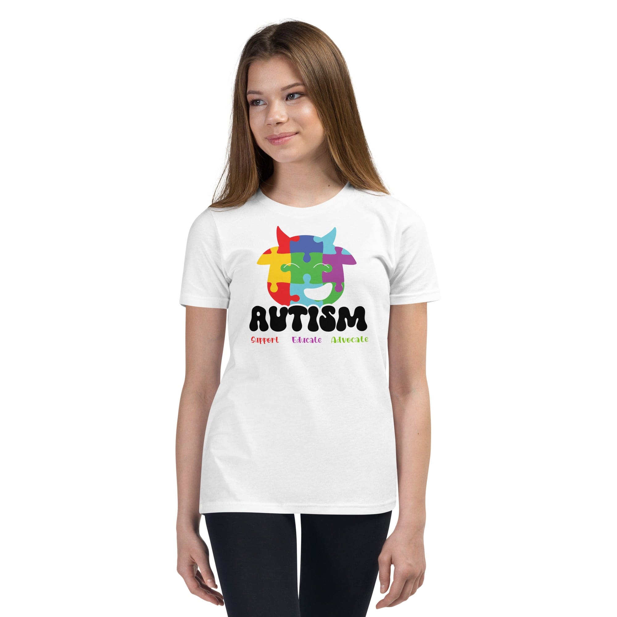 Autism Advocate Youth Graphic Tees - Kicks Shoelaces