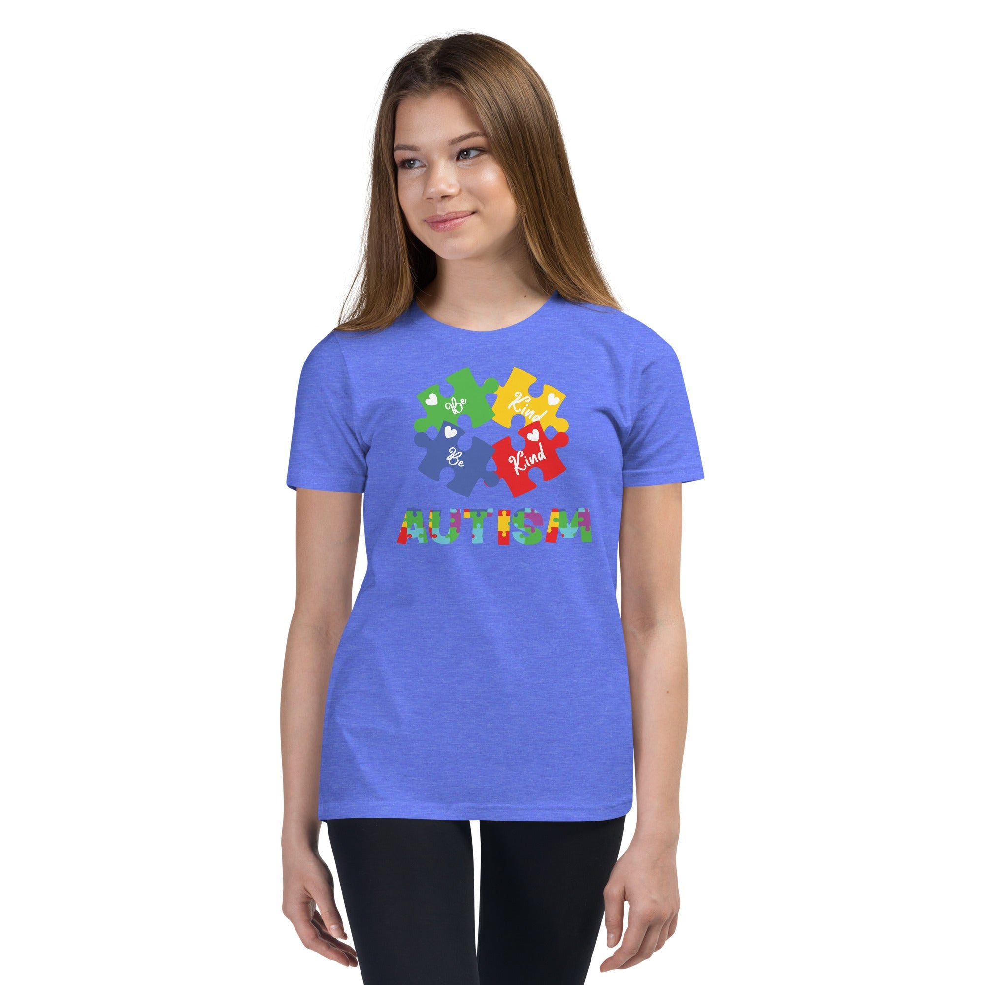 Autism Be Kind Youth Graphic Tees - Kicks Shoelaces