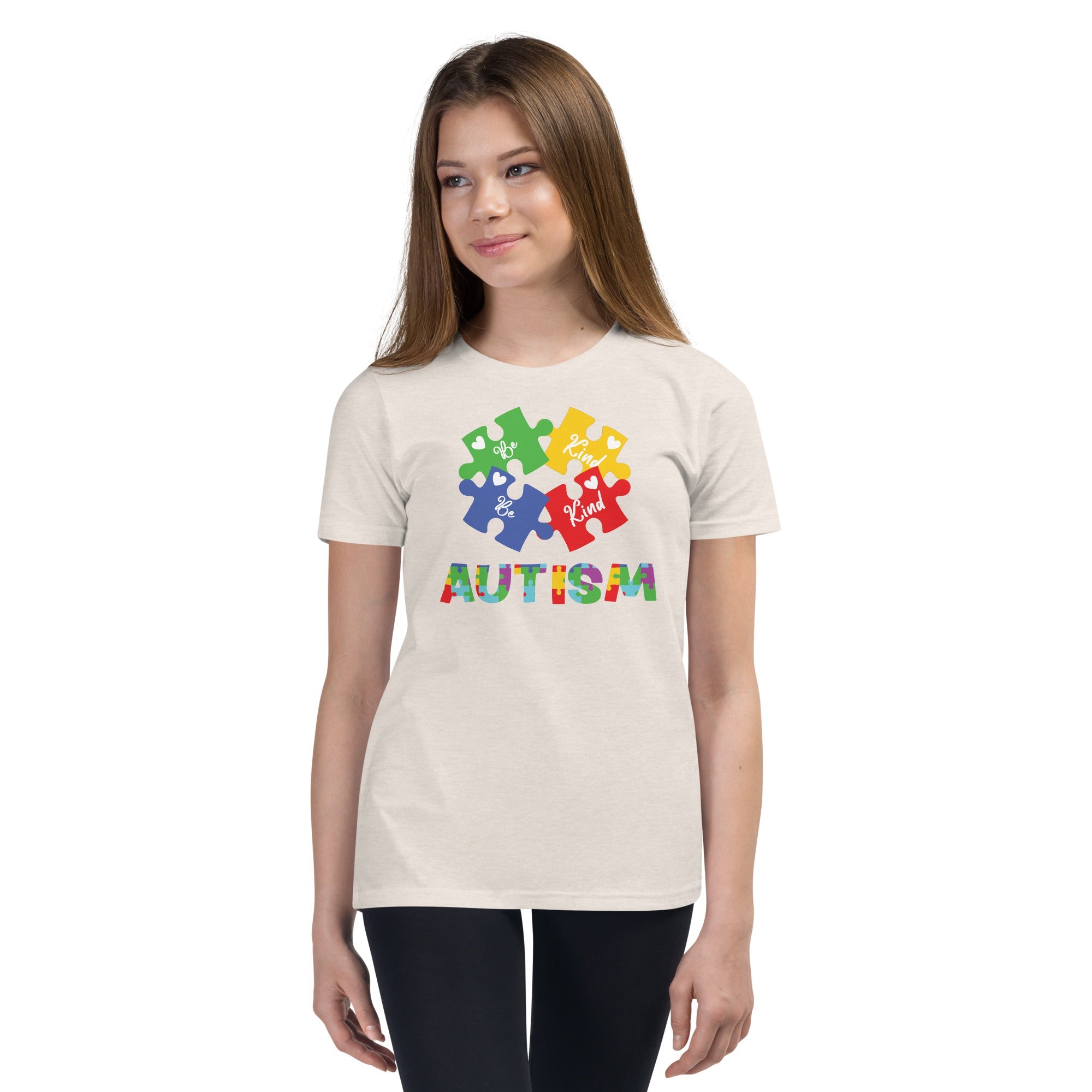 Autism Be Kind Youth Graphic Tees - Kicks Shoelaces