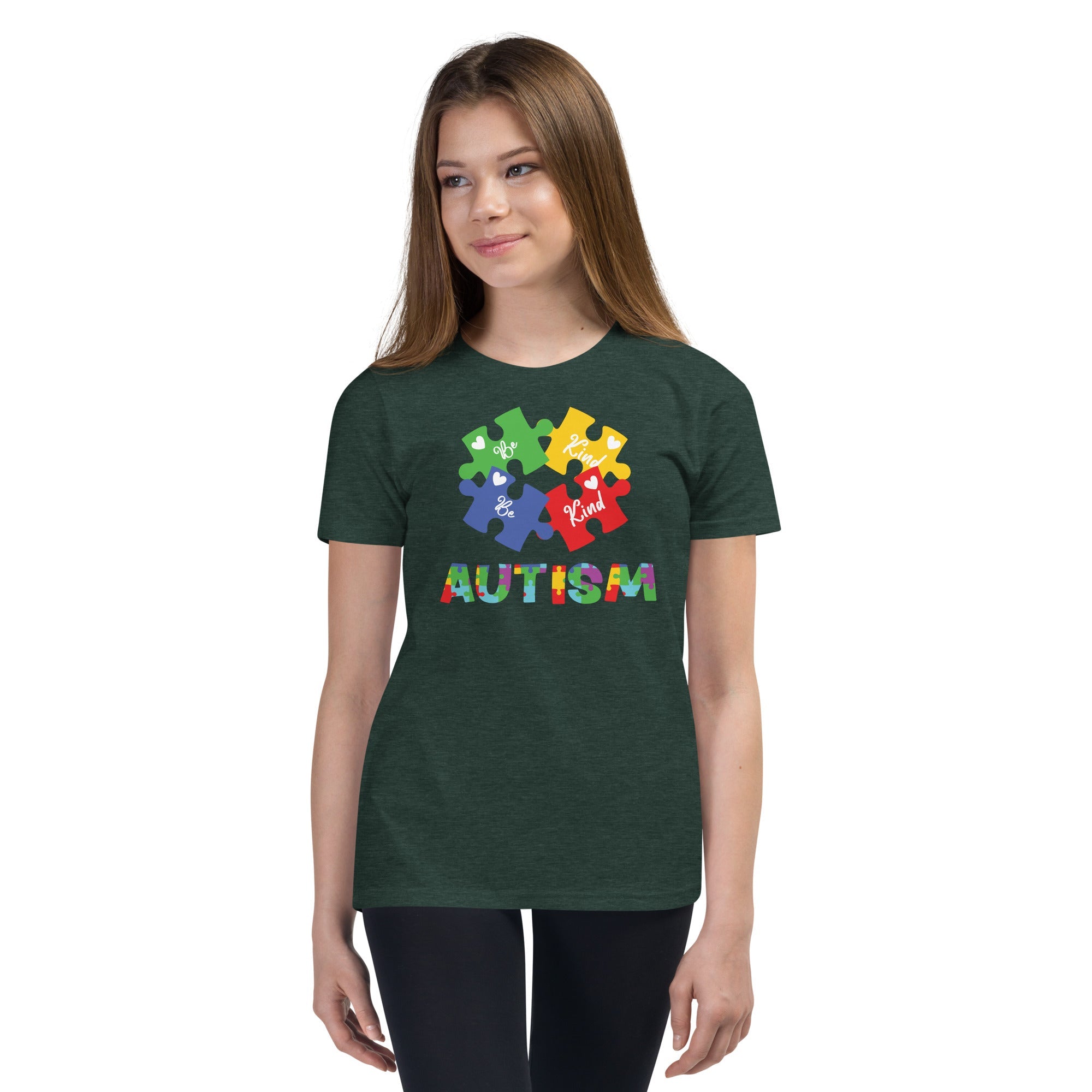 Autism Be Kind Youth Graphic Tees - Kicks Shoelaces