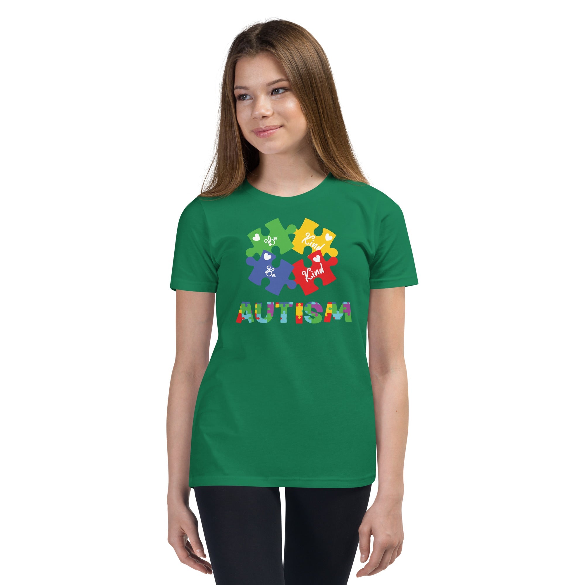 Autism Be Kind Youth Graphic Tees - Kicks Shoelaces