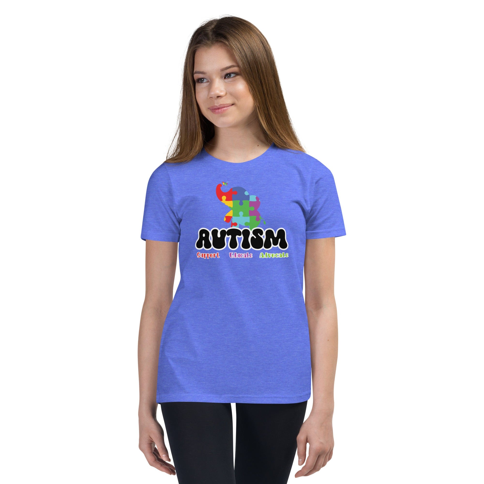 Autism Elephant Youth Graphic Tees - Kicks Shoelaces