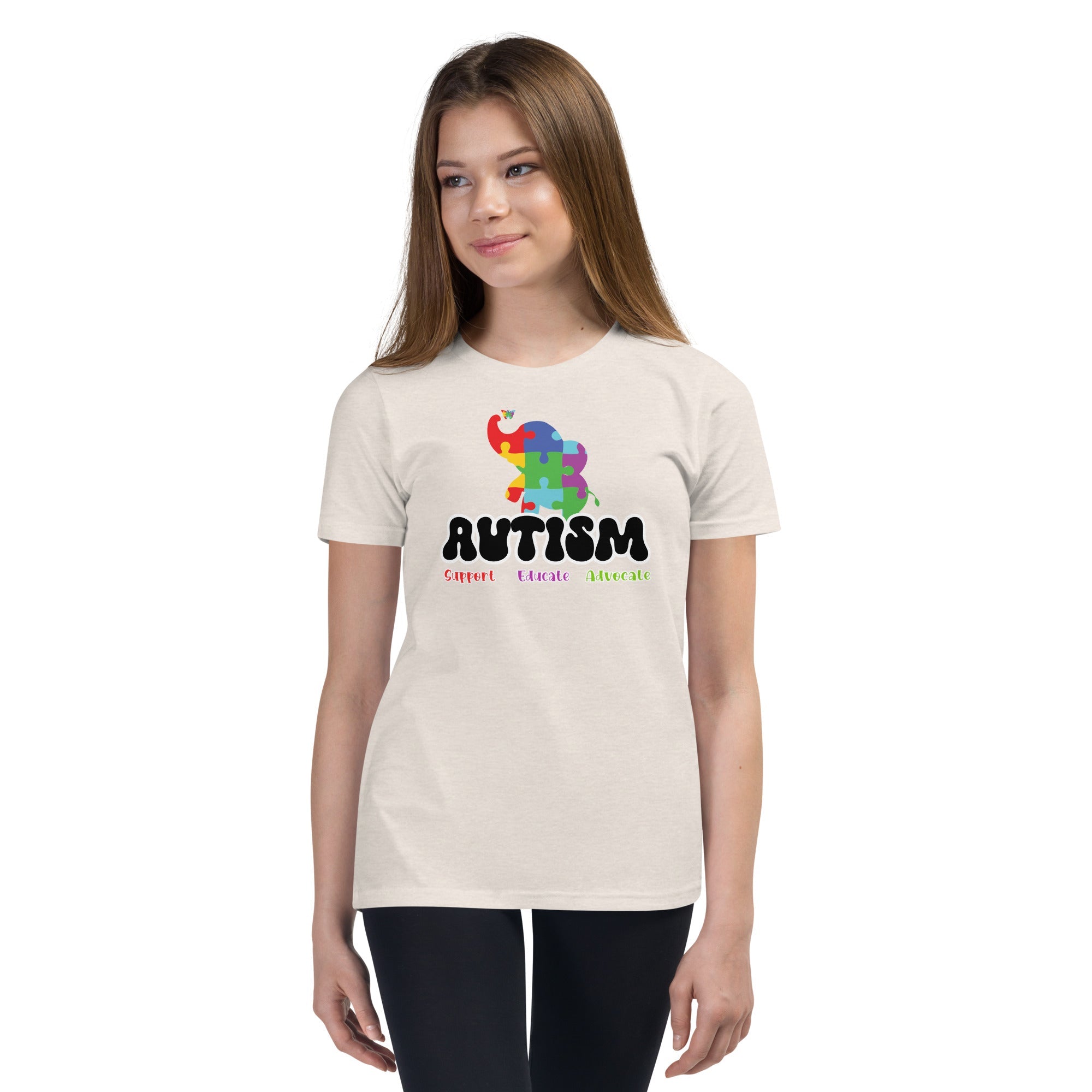 Autism Elephant Youth Graphic Tees - Kicks Shoelaces