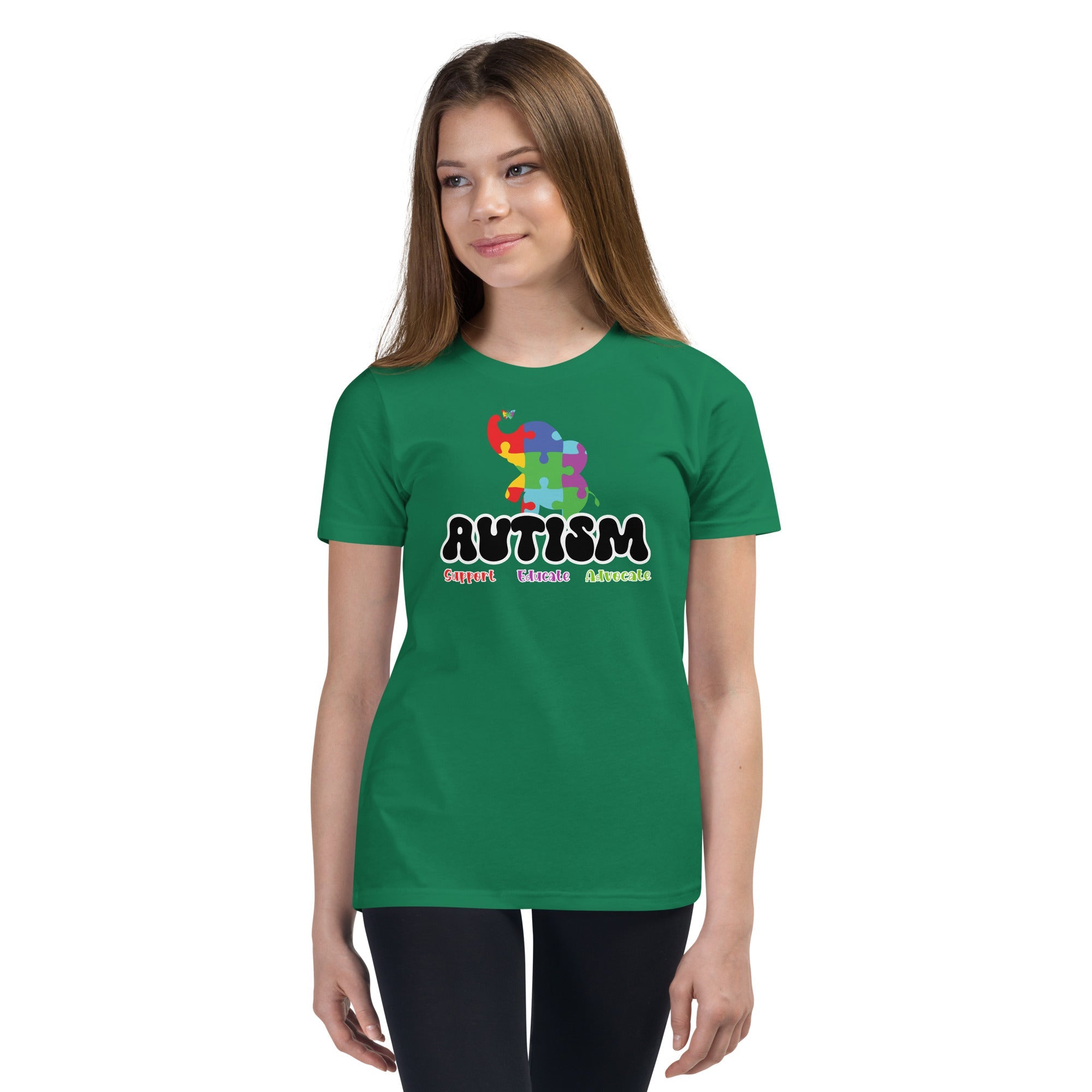 Autism Elephant Youth Graphic Tees - Kicks Shoelaces