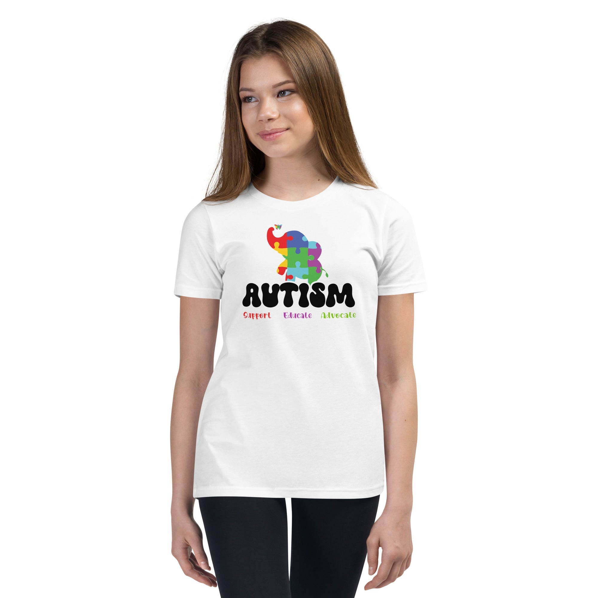 Autism Elephant Youth Graphic Tees - Kicks Shoelaces