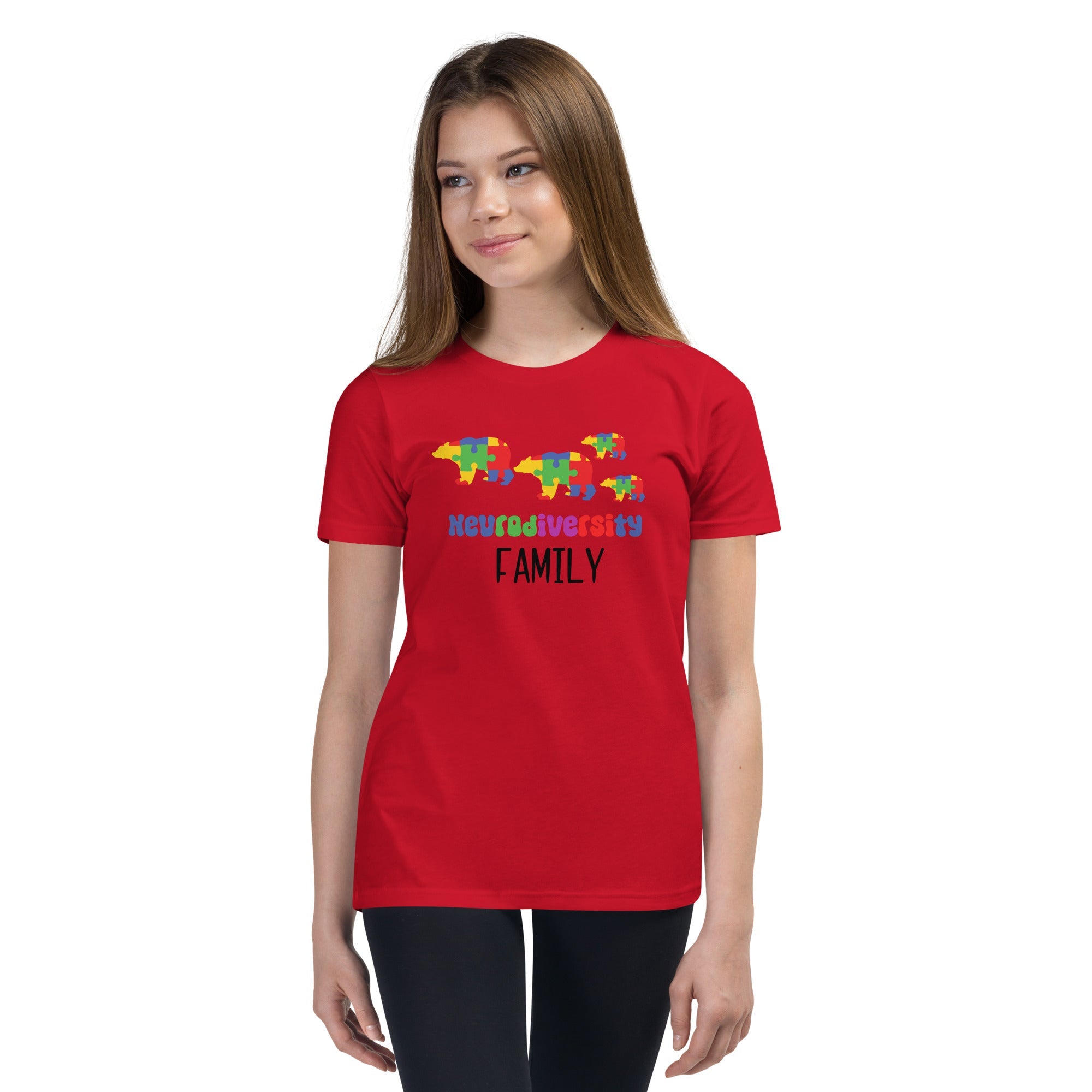 Autism Family Youth Graphic Tees - Kicks Shoelaces