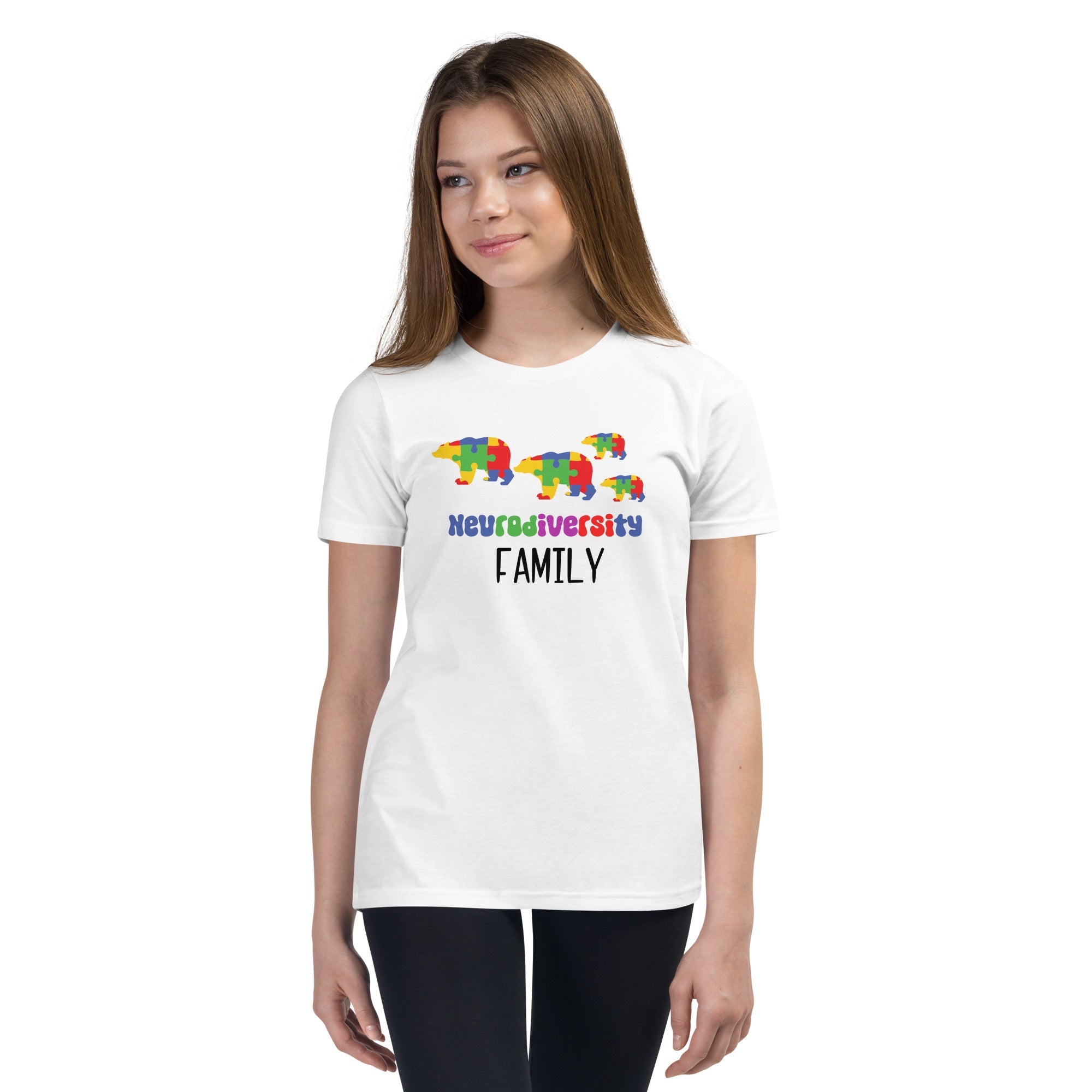 Autism Family Youth Graphic Tees - Kicks Shoelaces