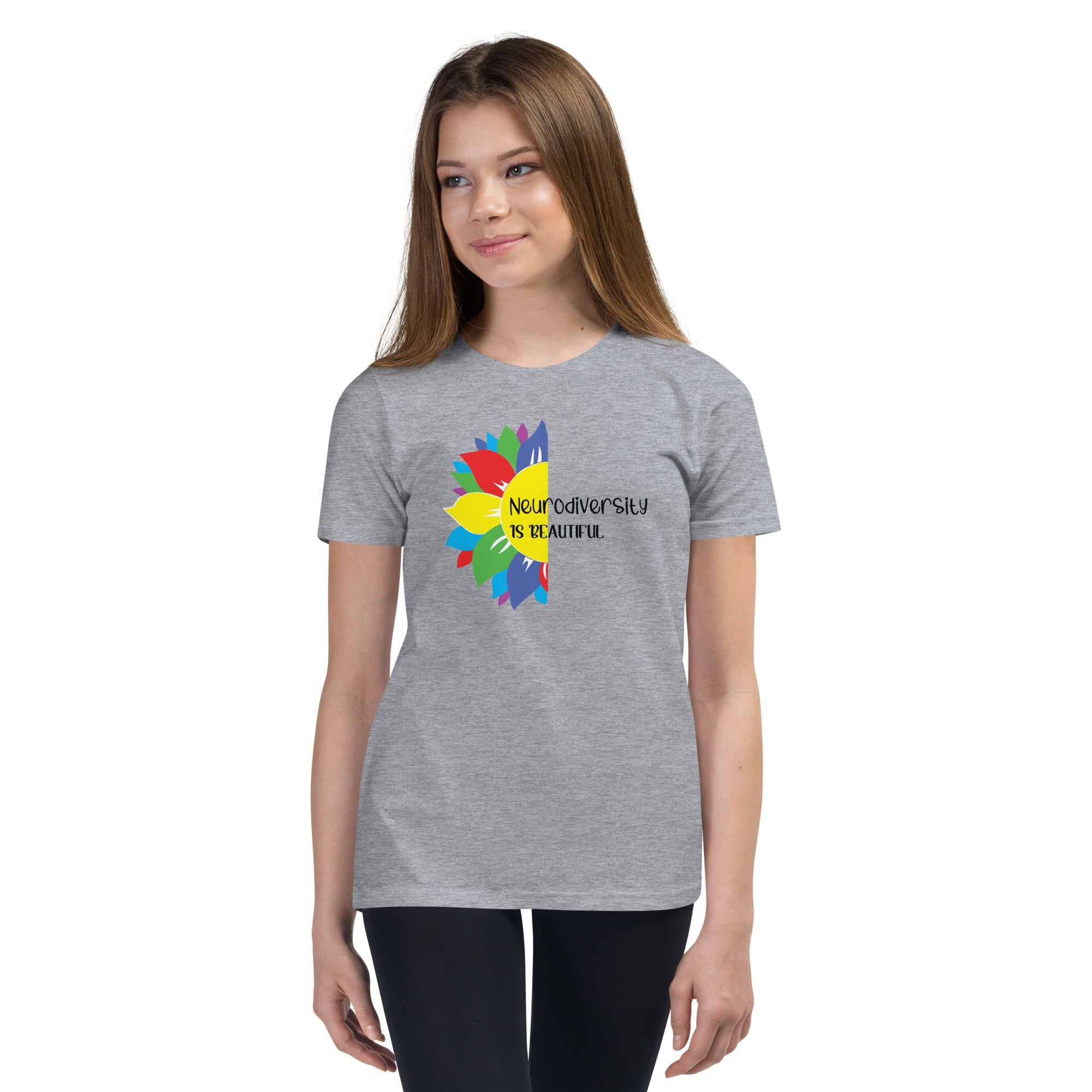 Autism Flower Youth Graphic Tees - Kicks Shoelaces