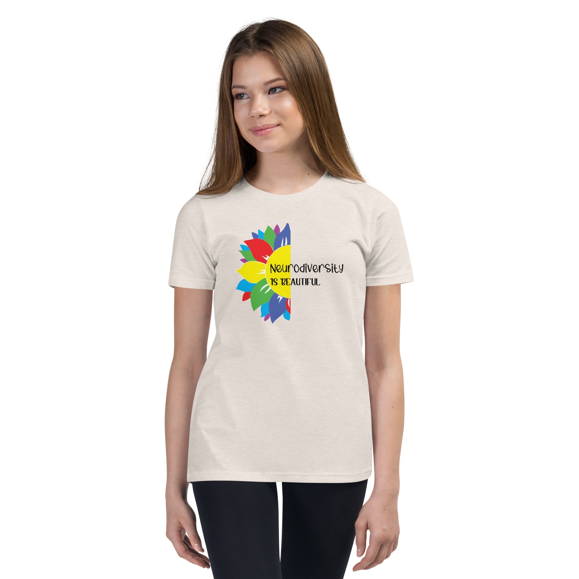 Autism Flower Youth Graphic Tees - Kicks Shoelaces