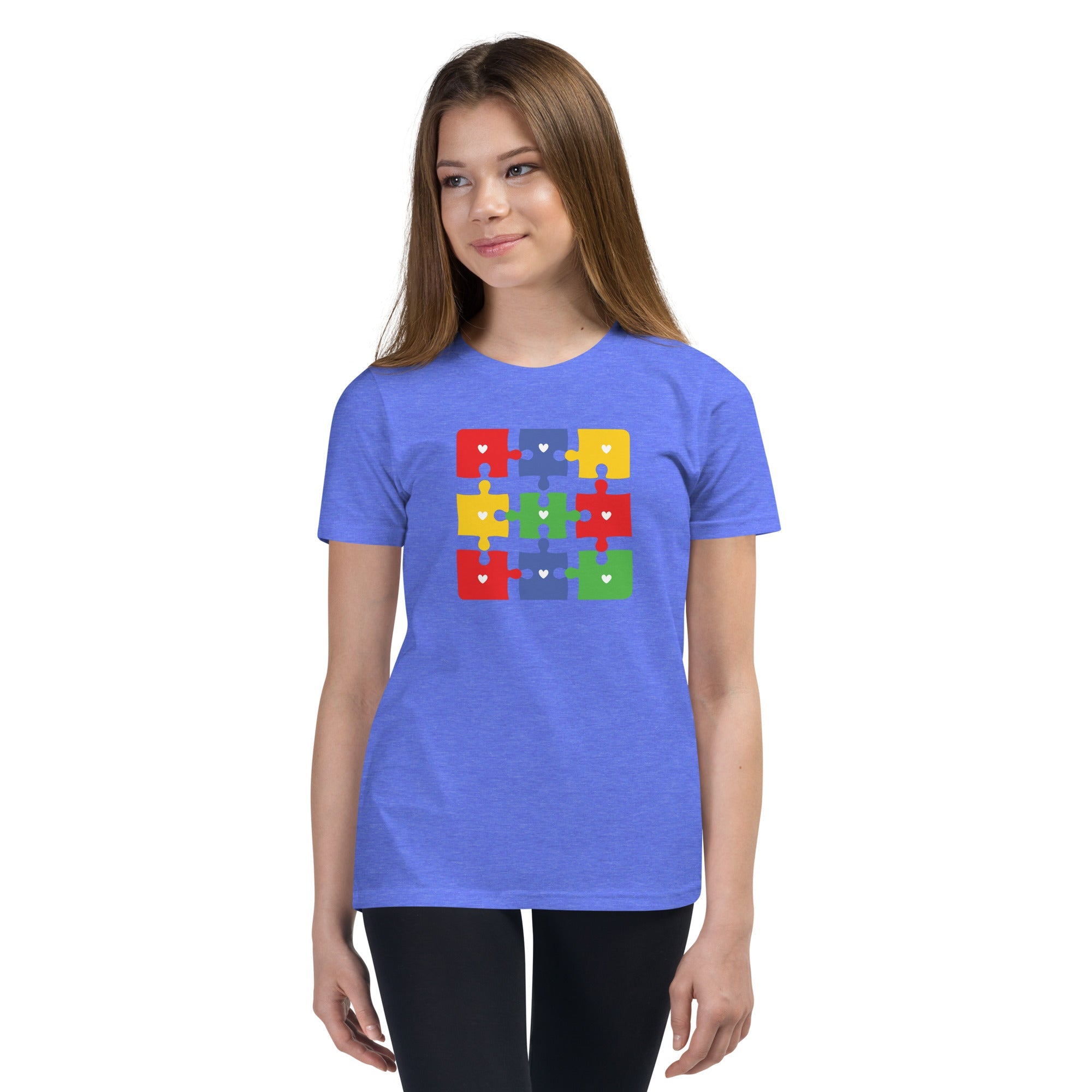 Autism Jigsaw Youth Graphic Tees - Kicks Shoelaces