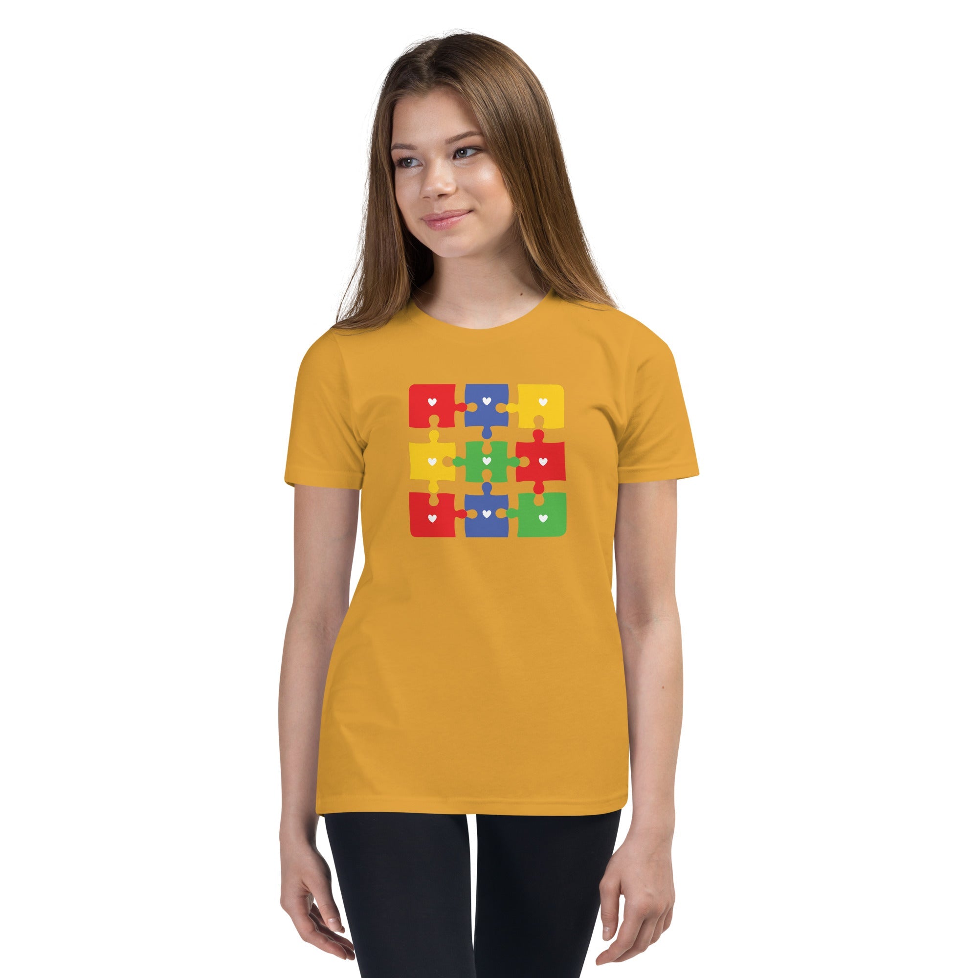 Autism Jigsaw Youth Graphic Tees - Kicks Shoelaces